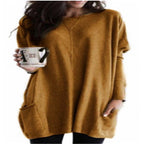 Women's Casual Long Sleeve Pocket T-Shirt