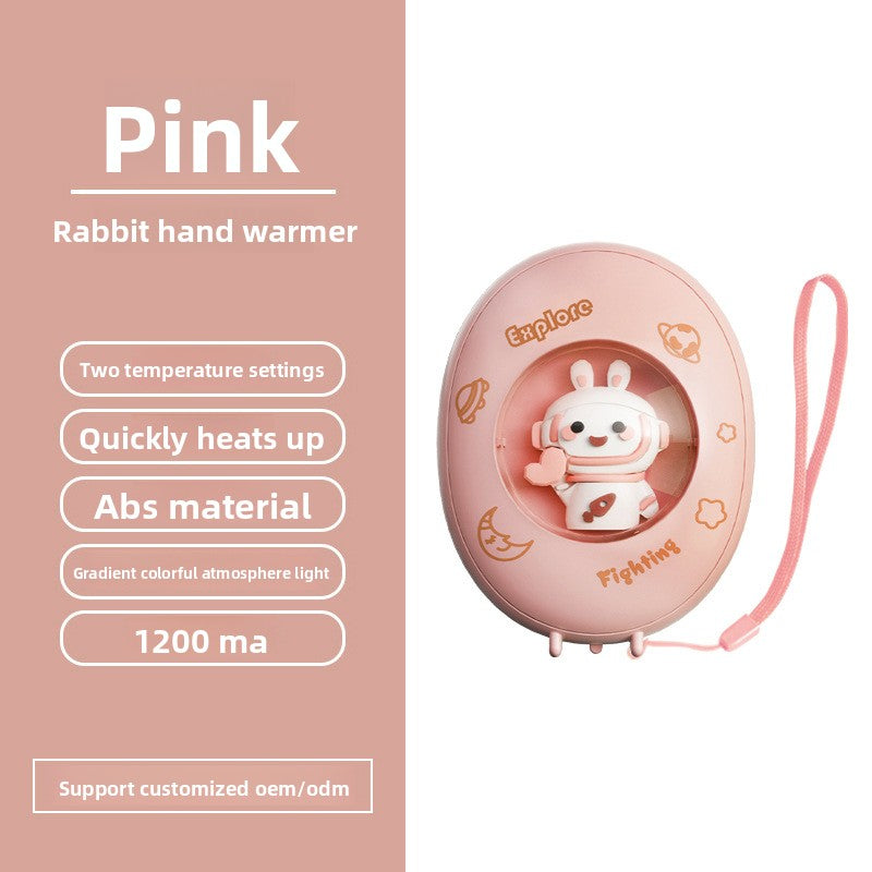 Portable USB Hand Warmer with Ambient Light