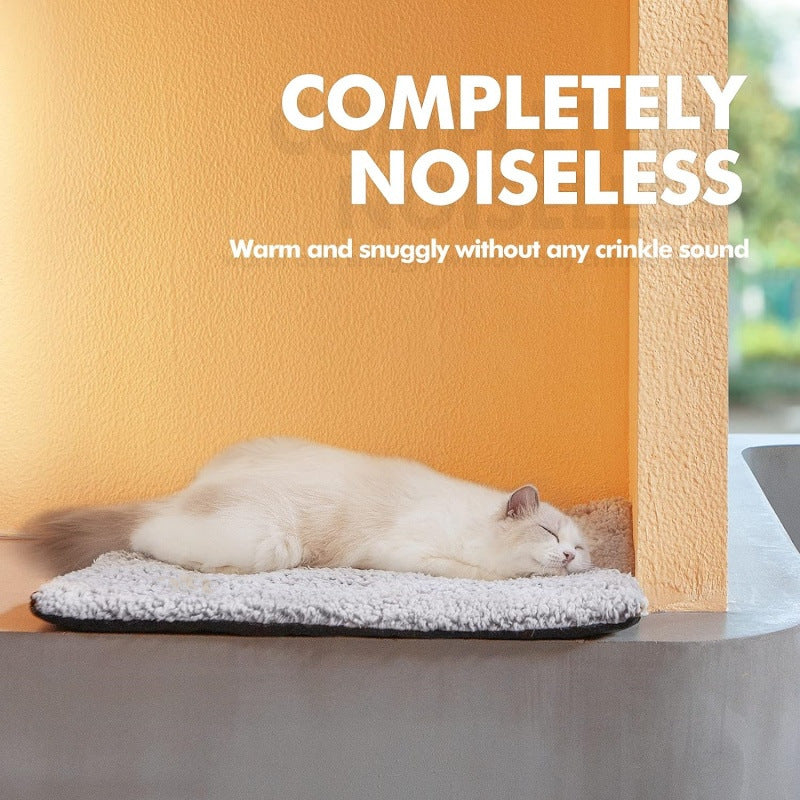 Plush Pet Warm Mat with Self-Heating for Dogs and Cats