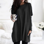 Women's Casual Long Sleeve Pocket T-Shirt