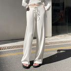 V-neck long-sleeve fashion casual pants