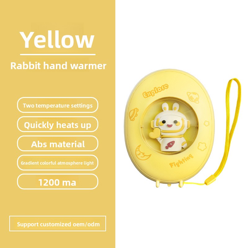 Portable USB Hand Warmer with Ambient Light