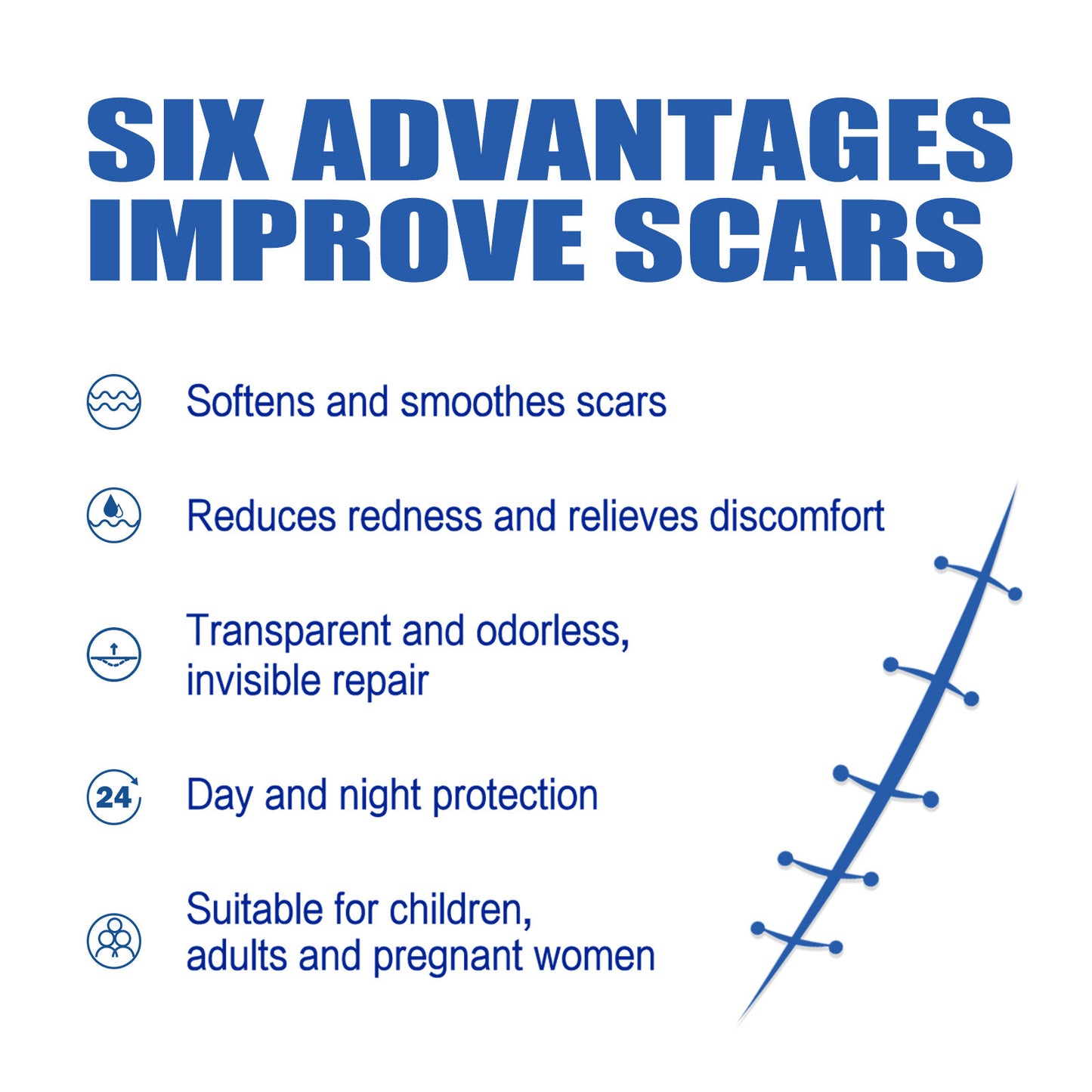 Jaysuing Scar Cream, Fade Scars Smooth And Firming Skin Repair Cream