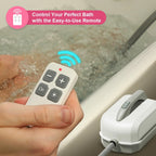 Inflatable Bubble Massage Bath Mat with Hydrotherapy