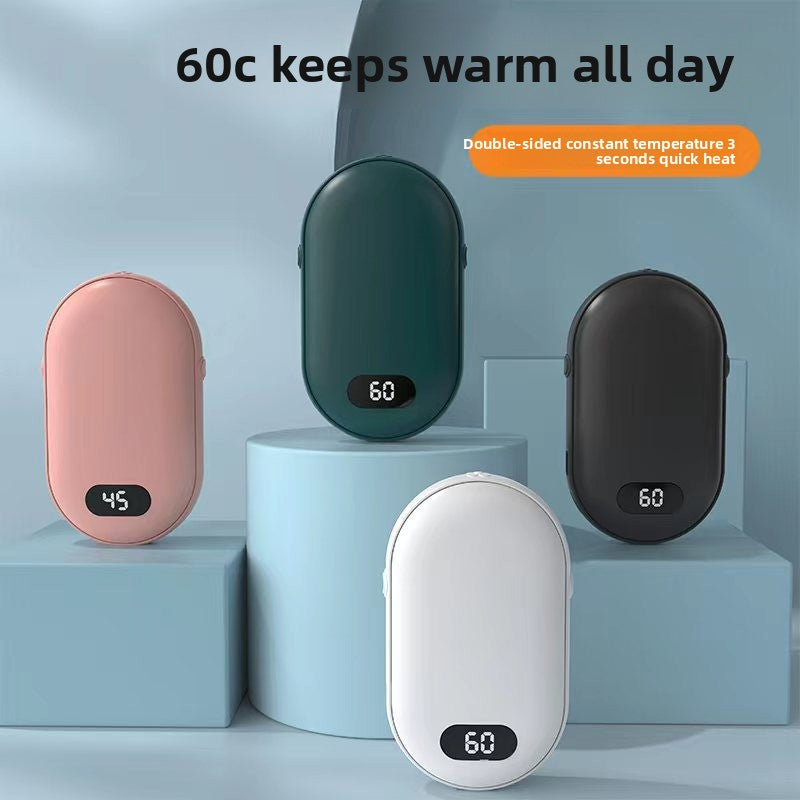 Portable Hand Warmer with Power Bank Function